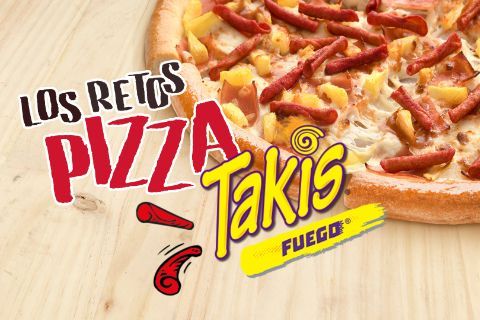 Reto Pizza Takis Fuego